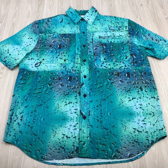 Reel Legends Shirts Lot Of 5 Reel Legends Fishing Mens Button